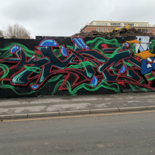 Wellington Street Graffiti (Winter 2017)